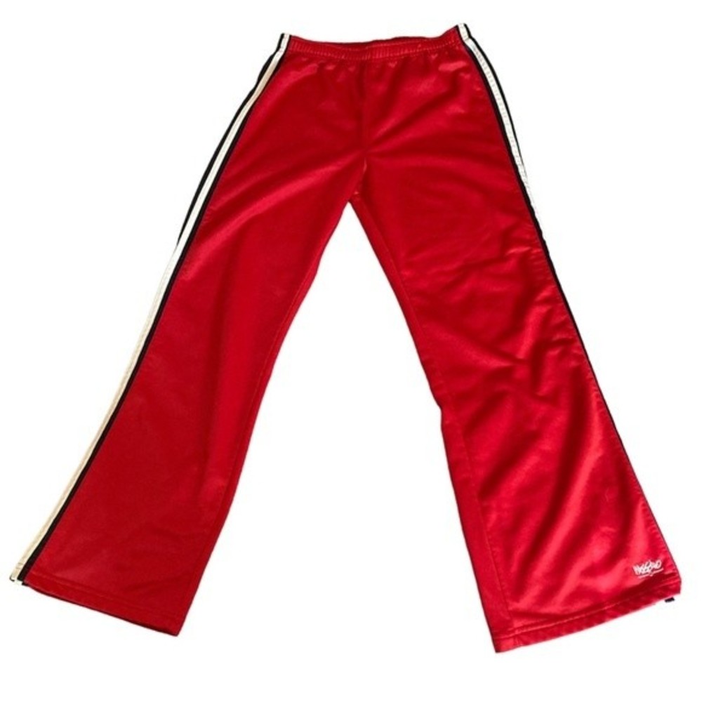 Y2K Mossimo Red Track Pants YOUTH XL 14/16